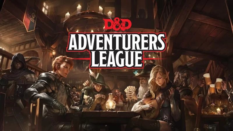 Affiche officielle Donjons & Dragons Adventurer's League